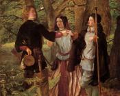 沃尔特 豪厄尔 德弗雷尔 : Deverell Walter Howard A Scene from As You Like It